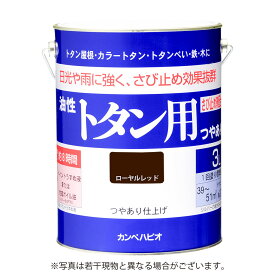 カンペハピオ 油性トタン用 ローヤルレッド 3L