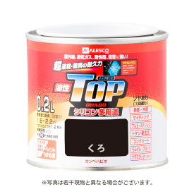 カンペハピオ　油性トップガード　0．2L　くろ