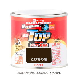 カンペハピオ　油性トップガード　0．2L　こげちゃ色