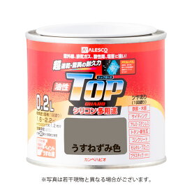 カンペハピオ　油性トップガード　0．2L　うすねずみ色