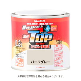 カンペハピオ　油性トップガード　0．2L　パールグレー