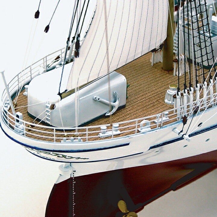 楽天市場】ウッディジョー 木製帆船模型 1/160 日本丸[帆付き・帆走  