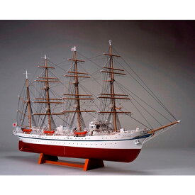 ウッディジョー 木製帆船模型 1/160 日本丸[帆なし・停泊]