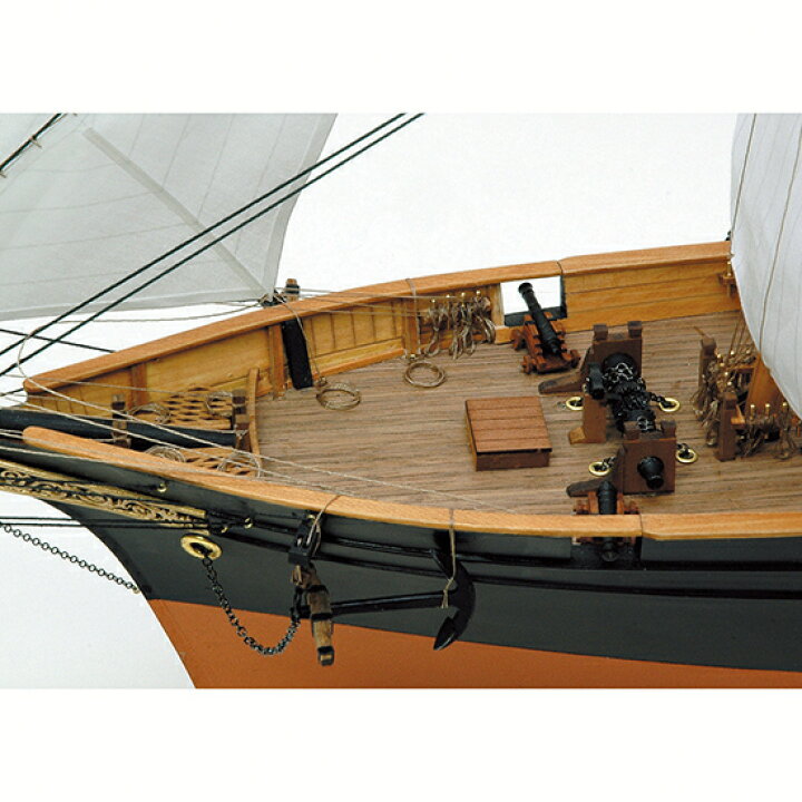 楽天市場】ウッディジョー 木製帆船模型 1/75 咸臨丸 [帆付] レーザーカット加工 : Arcland Online 楽天市場支店