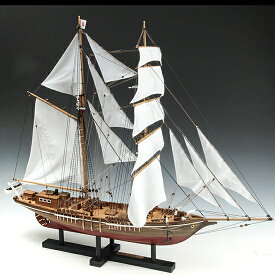 【6月5日限定！最大100％ポイントバック】ウッディジョー 木製帆船模型 1/70 忍路丸[おしょろまる] 改良版