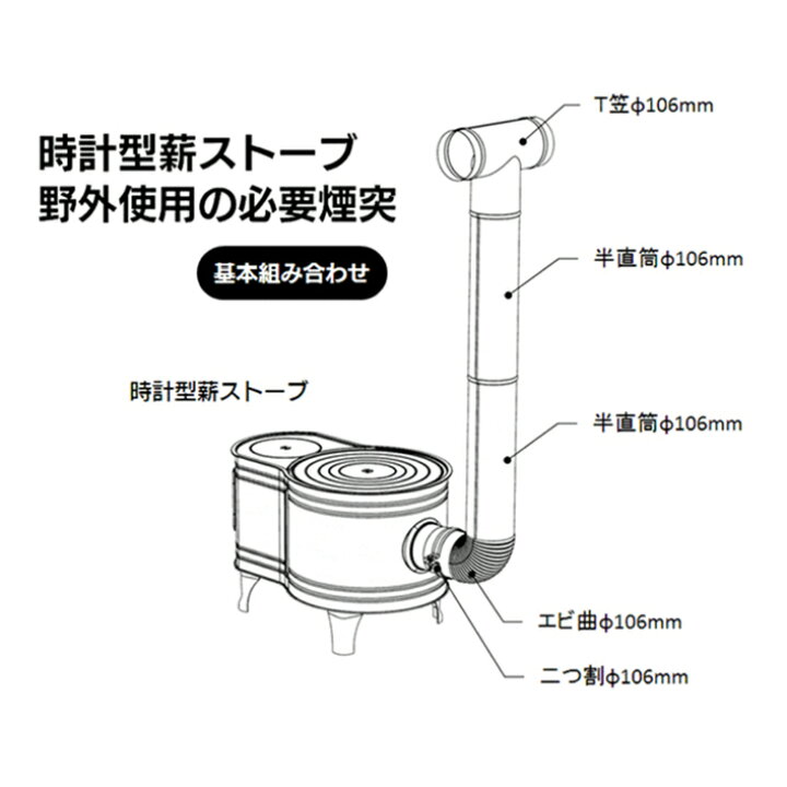 楽天市場】ホンマ製作所 薪ストーブ ステンレス黒耐熱 窓付 時計型 ASW 