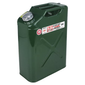 【10月5日限定！最大100％ポイントバック】【在庫限り】大自工業 メルテック 縦型ガソリン携行缶20L FK-20A