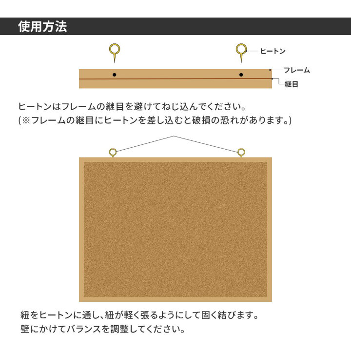 楽天市場 両面コルクボード 900 10mm 6枚 セット販売 当社オリジナル Arcland Online 楽天市場支店