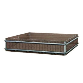 【法人限定】サンポリ 堆肥ワク角型 1520L 1900×1900×420mm A-19 【メーカー直送・代引不可・置配不可・配送地域限定】