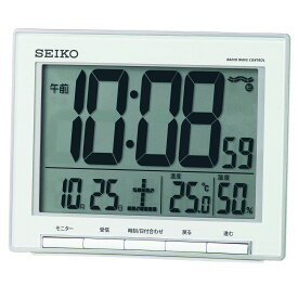 SEIKO セイコー 電波目覚し時計 SQ786S