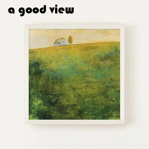����������QUARTER REPORT(�N�H�[�^�[���|�[�g�ja good view�@�A�[�g�|�X�^�[�i�t���[���I���j��i���F�u�̏�̏��������ƃ|�X�^�[�F30×30cm�i�t���[���F32.3×32.3cm�j��Ɩ��F���̂� / KANOA