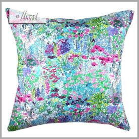 ☆☆☆☆☆【メール便可】DDintex(ディーディーインテックス）FLORET LONDON（フローレットロンドン）Cushion Cover 【クッションカバー】45×45※クッション中材別売Alice's Garden（アリスズ・ガーデン）　色：NA　