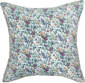 ☆☆☆☆☆【メール便可】DDintex(ディーディーインテックス）FLORET LONDON（フローレットロンドン）Cushion Cover 【クッションカバー】45×45※クッション中材別売Rachel Meadow（レイチェル・メドゥ）　色：GR　