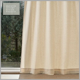 ◆sale！ポイント10倍！◆QUARTER REPORT(クォーターリポート）Curtain【カーテン】Morrow （マロー）　150×230cm（2枚1組）セット販売【interiorカーテン】
