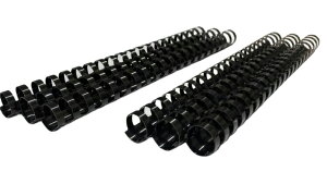 【FDC】A4サイズ プラスチック製本リング 1セット(50本入) 28mm 21穴 最大綴じ込み枚数:240枚 最適な大きさにハサミで簡単カット。今回限り売り切れゴメン!!