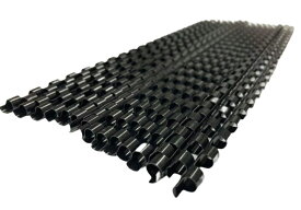 【FDC】A4サイズ プラスチック製本リング 1セット(100本入) 6mm 21穴 最大綴じ込み枚数：20枚 最適な大きさにハサミで簡単カット。今回限り売り切れゴメン！！