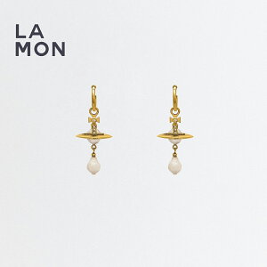 BBA EGXgEbh sAX Vivienne Westwood ALEKSA DROP EARRINGS ^ NX^ p[ sAX GOLD S[hn