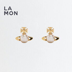 BBA EGXgEbh sAX Vivienne Westwood BALBINA EARRINGS ^ sAX GOLD S[hn