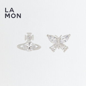 BBA EGXgEbh sAX Vivienne Westwood Elianne EARRINGS ^ sAX Silver/Vo[n