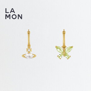 BBA EGXgEbh sAX Vivienne Westwood Elianne Hoop EARRINGS ^ sAX Gold/S[hn