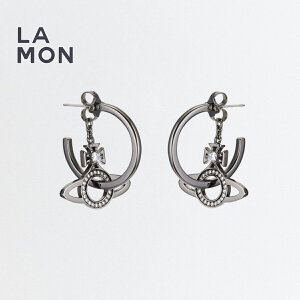 BBA EGXgEbh sAX Vivienne Westwood MIRANDA EARRINGS ^ sAX BLACK ubNn