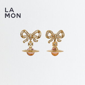 BBA EGXgEbh sAX Vivienne Westwood OCTAVIE EARRINGS X sAX GOLD S[hn