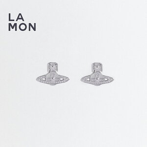 BBA EGXgEbh sAX Vivienne Westwood OSLO EARRINGS ^ sAX SILVER Vo[n