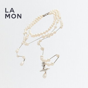 BBA EGXgEbh lbNX Vivienne Westwood BROKEN PEARL NECKLACE ^ XtXL[ OX p[ lbNX SILVER Vo[n