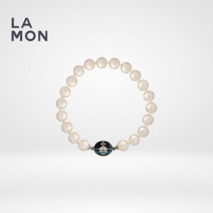 BBA EGXgEbh uXbg Vivienne Westwood LOELIA BRACELET ^ XtXL[ OX p[ uXbg SILVER/BLACK Vo[/ubNn