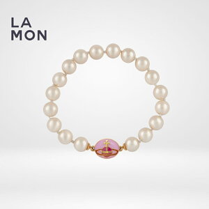 BBA EGXgEbh uXbg Vivienne Westwood LOELIA BRACELET ^ XtXL[ OX p[ uXbg GOLD/MAGENTA S[h/sNn