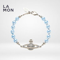 ヴィヴィアン ウエストウッド ブレスレット Vivienne Westwood MINI BAS RELIEF BRACELET メタル スワロ…