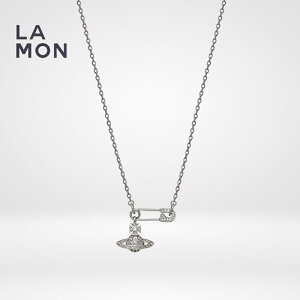 BBA EGXgEbh lbNX Vivienne Westwood LUCRECE PENDANT NECKLACE ^ NX^ lbNX SILVER Vo[n