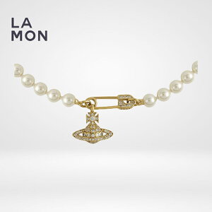 BBA EGXgEbh lbNX Vivienne Westwood LUCRECE PEARL NECKLACE ^ NX^ XtXL[ OX p[ lbNX GOLD S[hn
