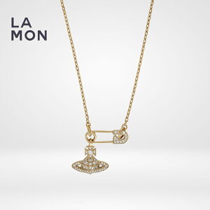 BBA EGXgEbh lbNX Vivienne Westwood LUCRECE PENDANT NECKLACE ^ NX^ lbNX GOLD S[hn