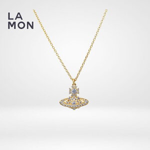 BBA EGXgEbh lbNX Vivienne Westwood NARCISSA PENDANT NECKLACE ^ NX^ lbNX GOLD S[hn