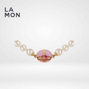 BBA EGXgEbh lbNX Vivienne Westwood LOELIA NECKLACE ^ XtXL[ OX p[ lbNX GOLD/PINK/RED S[h/sN/bhn