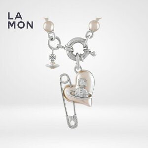 BBA EGXgEbh lbNX Vivienne Westwood ORIETTA PEARL NECKLACE ^ XtXL[ OX p[ lbNX SILVER Vo[n