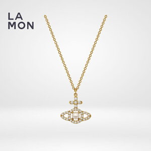 BBA EGXgEbh lbNX Vivienne Westwood OLYMPIA PEARL PENDANT ^ XtXL[ OX p[ lbNX GOLD S[hn
