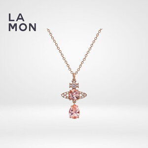 BBA EGXgEbh lbNX Vivienne Westwood ISMENE DROP PENDANT ^ NX^ lbNX ROSE GOLD [Y S[hn