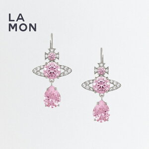 BBA EGXgEbh sAX Vivienne Westwood Ismene Drop EARRINGS ^ sAX Pink sNn