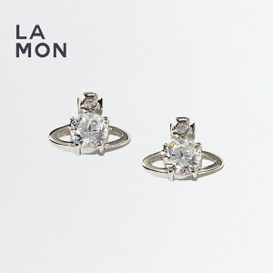 BBA EGXgEbh sAX Vivienne Westwood Reina Earrings ^ sAX Platinum Vo[n p