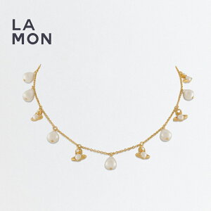 BBA EGXgEbh lbNX Vivienne Westwood Emiliana Necklace ^ lbNX GOLD S[hn