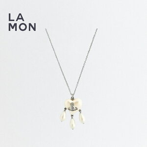 BBA EGXgEbh lbNX Vivienne Westwood Sheryl Pendant Necklace ^ lbNX PLATINUM Vo[n