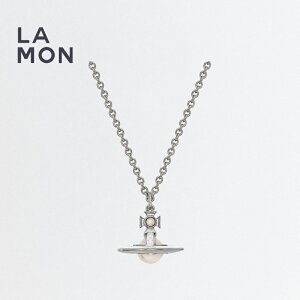 BBA EGXgEbh lbNX Vivienne Westwood SIMONETTA PENDANT Necklace ^ lbNX PLATINUM Vo[n