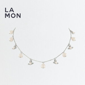 BBA EGXgEbh lbNX Vivienne Westwood Emiliana Necklace ^ lbNX PLATINUM Vo[n