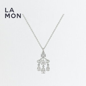 BBA EGXgEbh lbNX Vivienne Westwood Joaquina Pendant Necklace ^ lbNX PLATINUM Vo[n