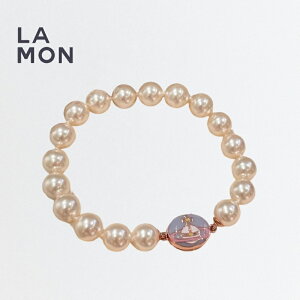 BBA EGXgEbh uXbg Vivienne Westwood LOELIA BRACELET ^ XtXL[ OX p[ uXbg PINK GOLD sN S[hn
