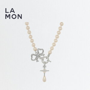 BBA EGXgEbh lbNX Vivienne Westwood Rigoberta Pearl Necklace ^ NX^ XtXL[ OX p[ X lbNX SILVER Vo[n