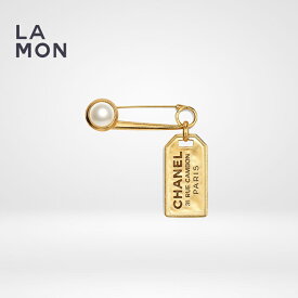 【新品】シャネル ブローチ CHANEL BROOCH AB3169 ココマーク メタル コスチューム パール ブローチ GOLD ゴールド系