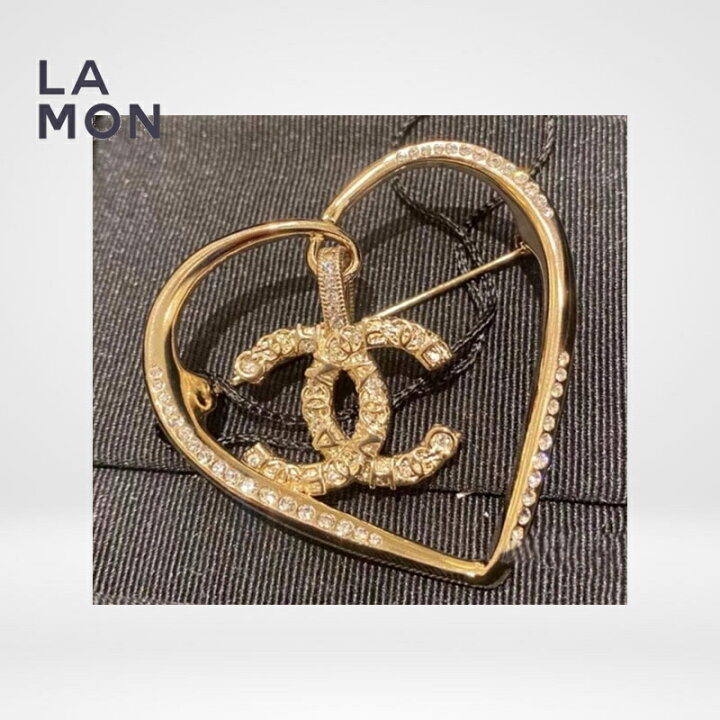 楽天市場】【新品】シャネル ブローチ CHANEL BROOCH AB6004 ココ 